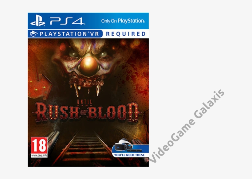 Until Dawn Rush Of Blood Ps4, transparent png download