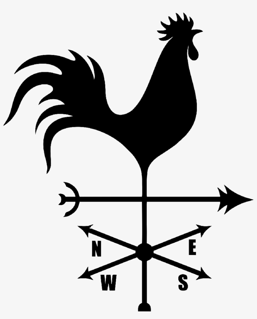 Weather Vane Royalty Free Clip Art Rooster - Weather Vane Clipart