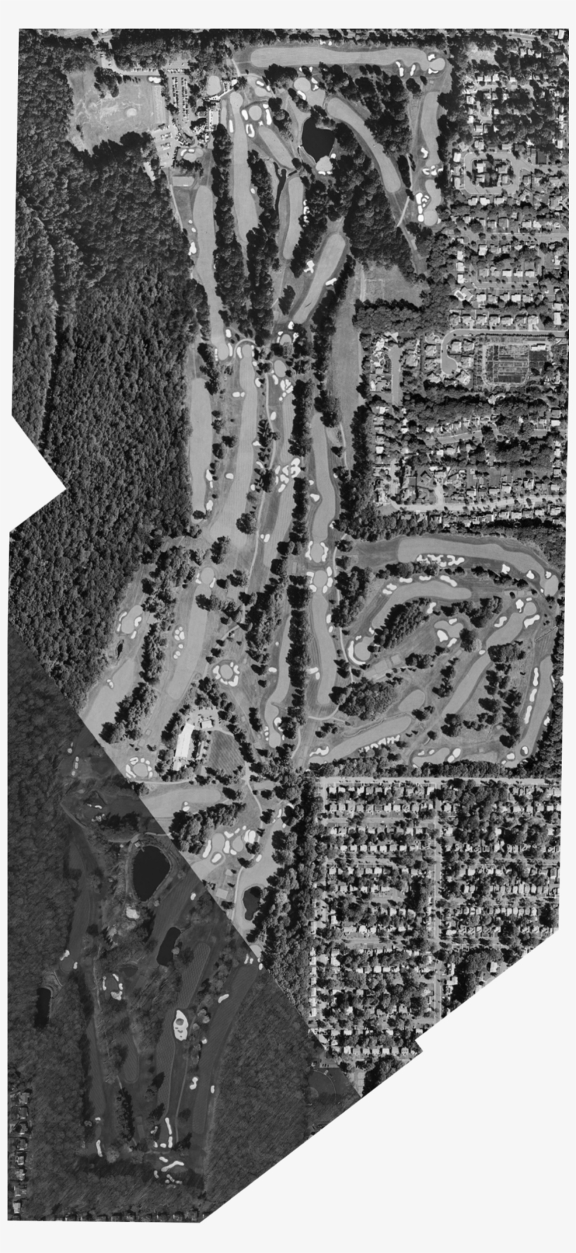 Aerial View 1954 V - Monochrome, transparent png download