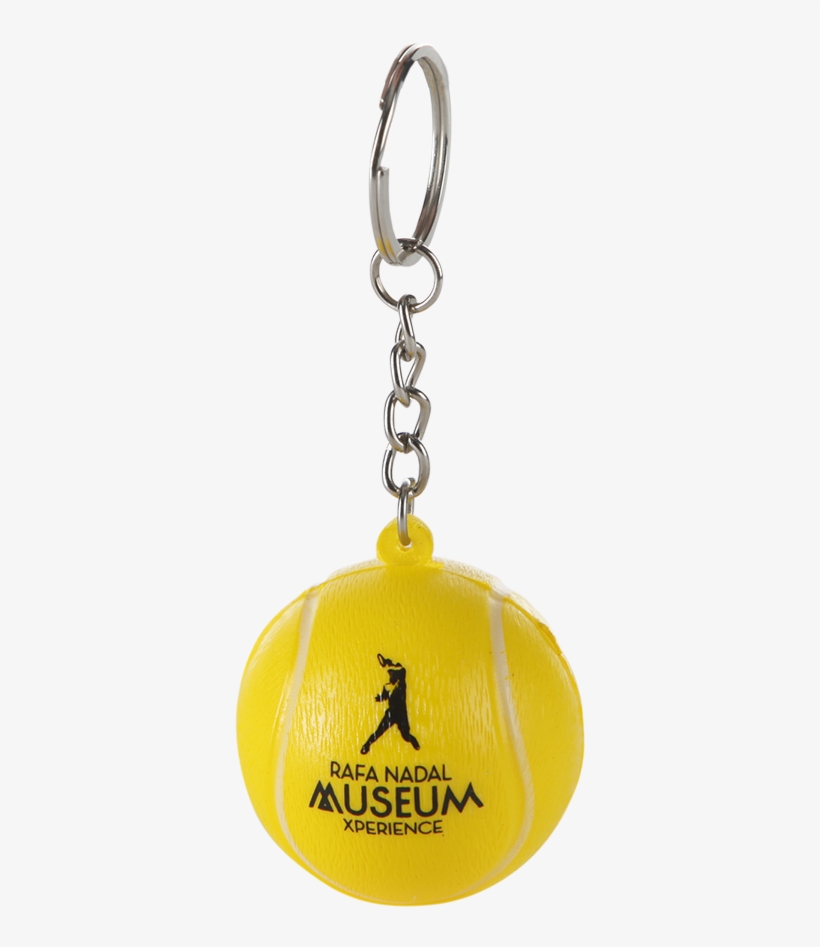Tennis Ball Keychain - Keychain, transparent png download