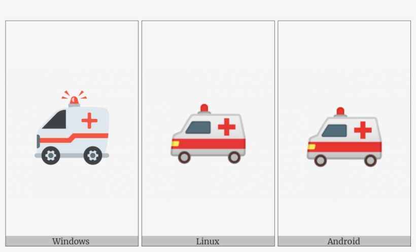 Ambulance On Various Operating Systems - Ambulance, transparent png download