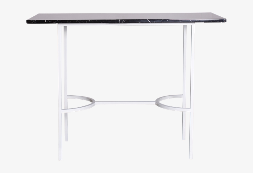 White Arc Bar Table - Sofa Tables, transparent png download