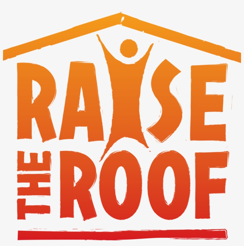 Raisetherooflogo White - Poster, transparent png download