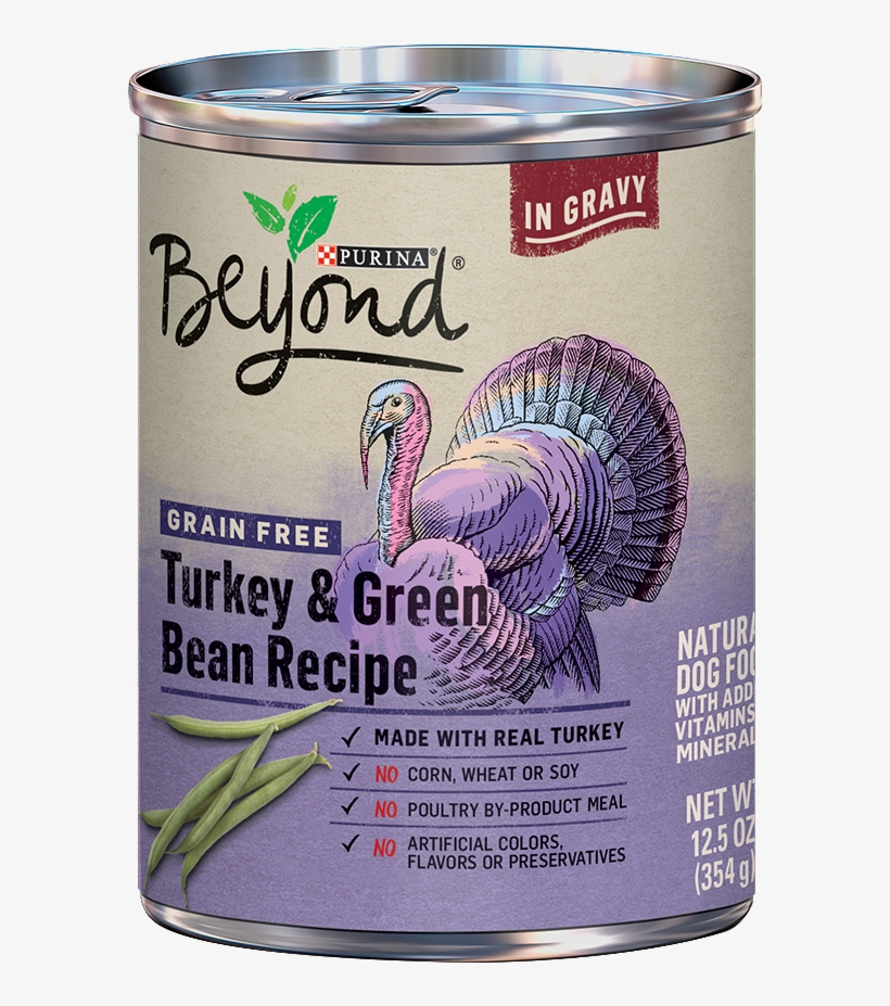 In Gravy Grain Free Turkey & Green Bean Recipe In Gravy - Beyond Wet Dog Food, transparent png download