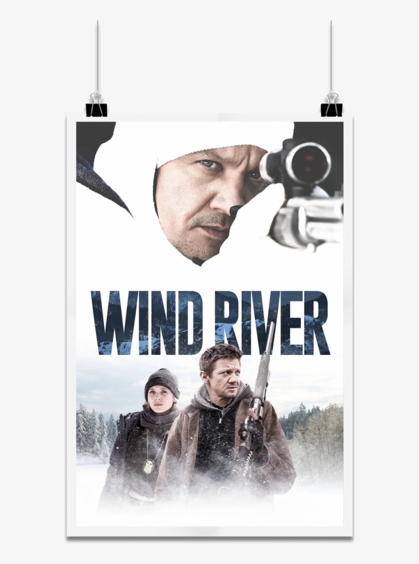 Wind River Is A 2017 Crime/mystery Film Written And - Meurtre A Wind River, transparent png download
