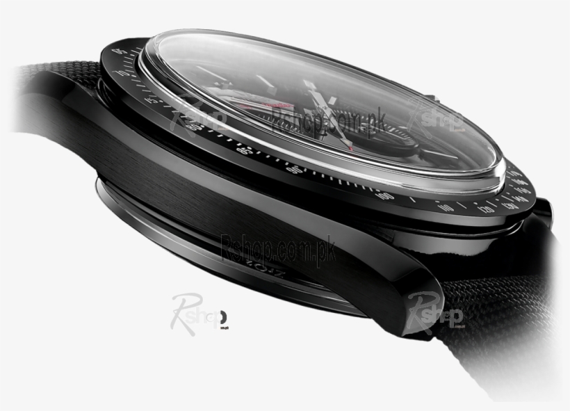 Omega Speedmaster Dark Side Of The Moon Strap Watch - Analog Watch, transparent png download