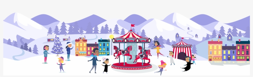 Yas Winter Carnival - Winter Carnival Clip Art, transparent png download