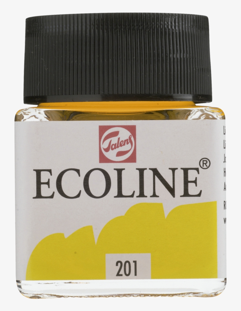 Acuarela Líquida - Ecoline - Ecoline Liquid Watercolor 30ml, transparent png download