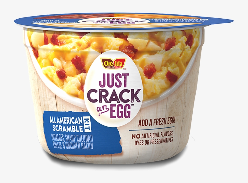 All American Scramble - Ore Ida Just Crack An Egg, transparent png download