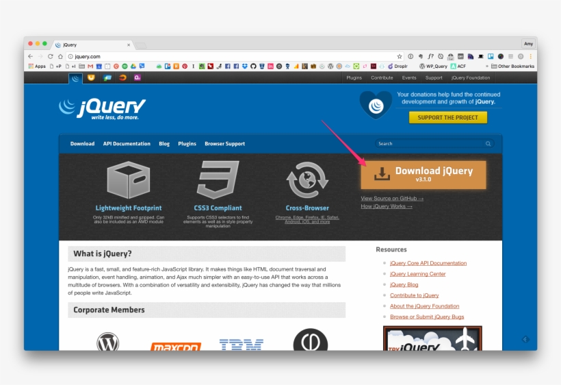 Jquery - Com - Jquery, transparent png download