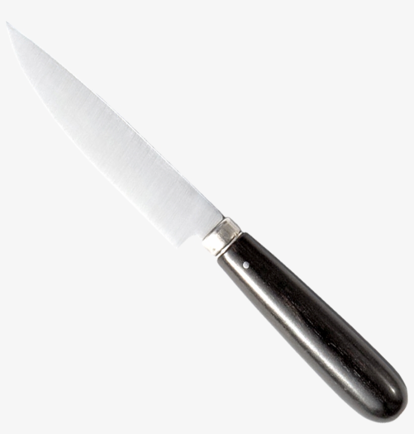 Pallares Black Table & Kitchen Knife 10cm - Serrated Knife For Bread, transparent png download