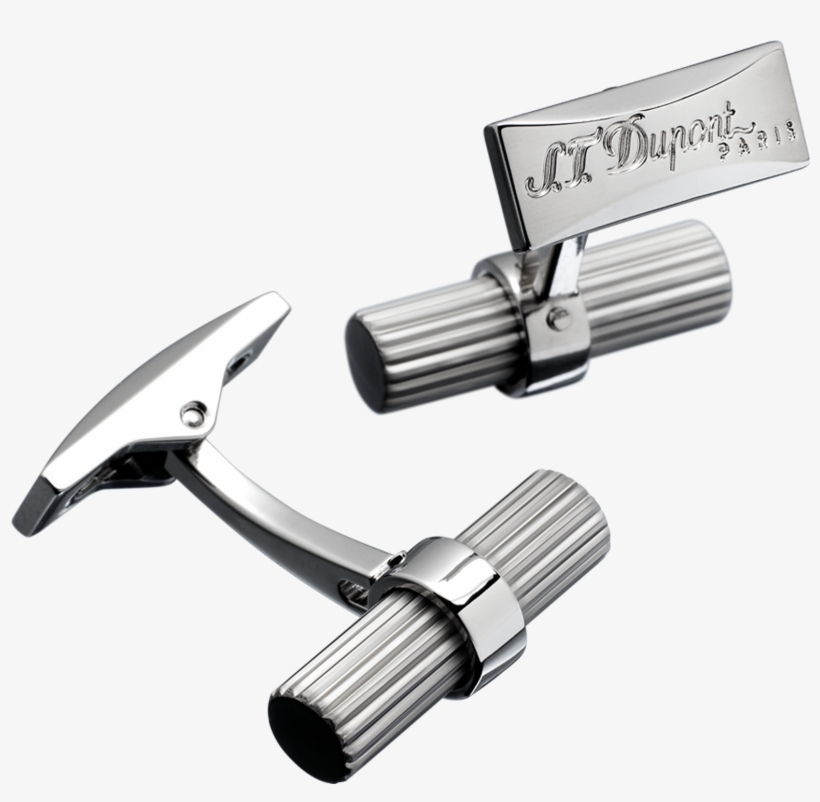 Cufflinks Batton Vertical Line Palladium - Hammer, transparent png download