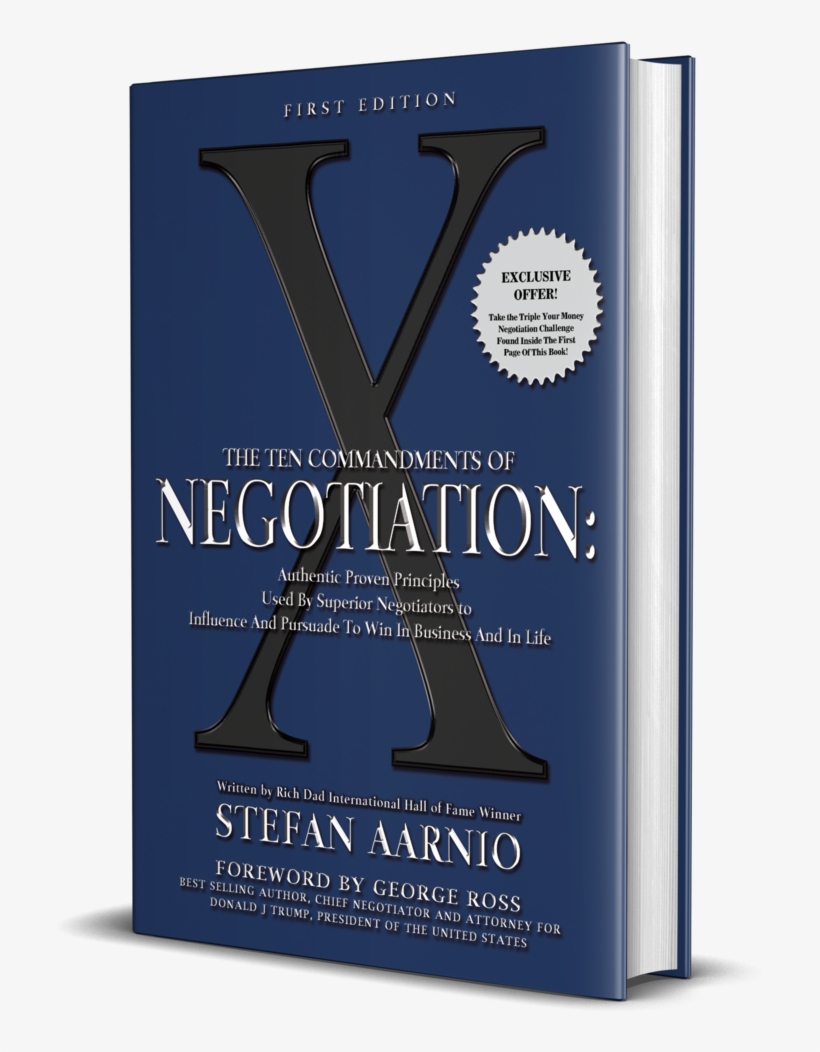 The Ten Commandments Of Negotiation Paperback - Ten Commandments Of Negotiation, transparent png download