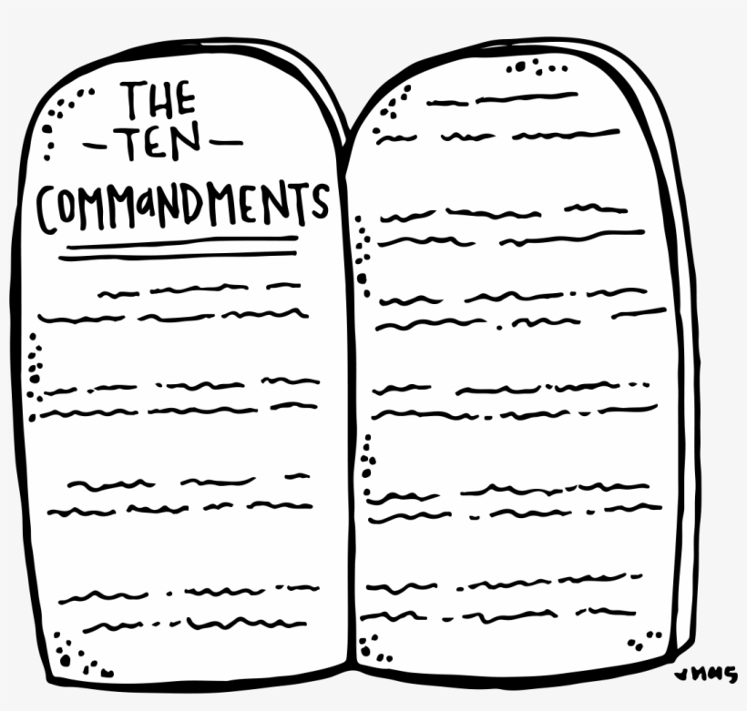 Melonheadz Lds Illustrating - Lds Ten Commandments Clipart ...