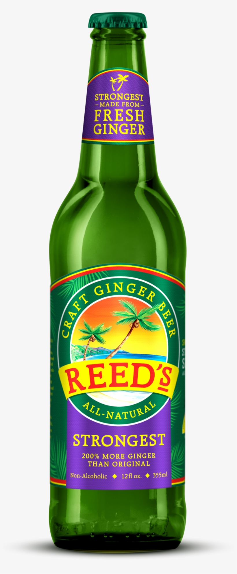 Reed's Craft Ginger Beer - Beer, transparent png download
