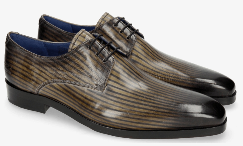 Derby Shoes Lewis 13 Lines Morning Grey London Fog - Melvin And Hamilton, transparent png download