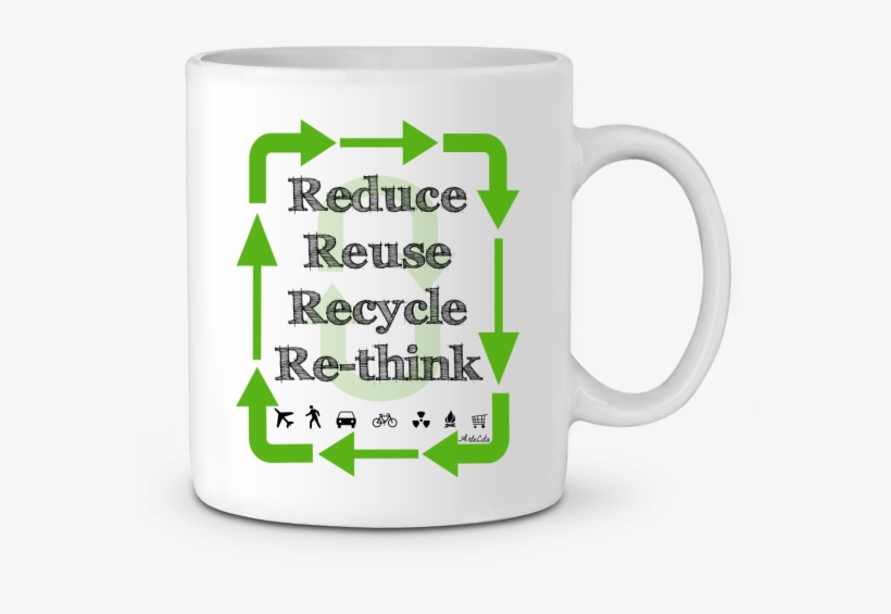 Mug Céramique Premium - Organic Recyclable Bags, transparent png download