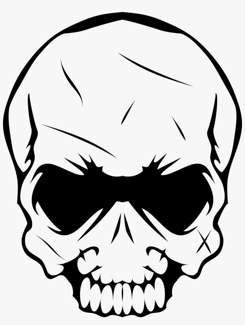 Big Image - Clip Art Skull Head Png Transparent PNG - 1879x2400 - Free ...