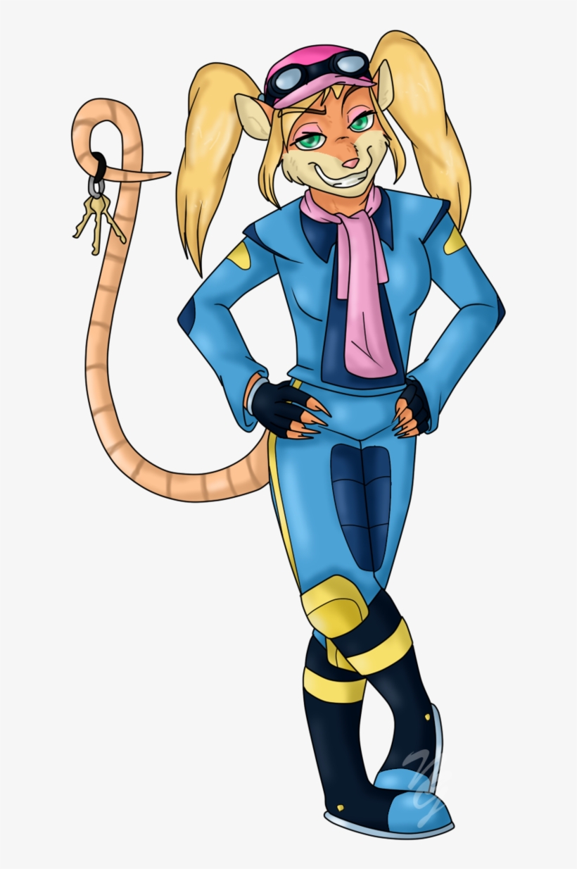 437kib, 681x1172, Crash Pasadena Opossum1 By Namygaga-d6i0635 - Pasadena Opossum Y Crash Bandicoot, transparent png download