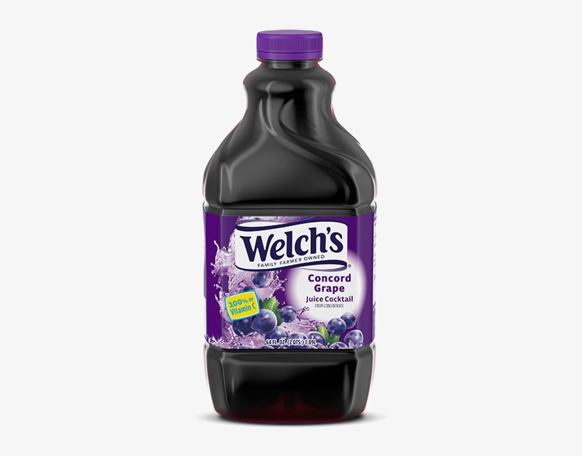 Concord Grape Juice Cocktail 64oz - Welch's Grape Juice 64, transparent png download