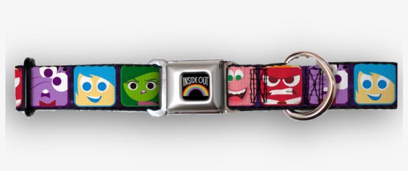 Buckle Down Disney Inside Out Dog Collar Dog Buckle - Cartoon, transparent png download