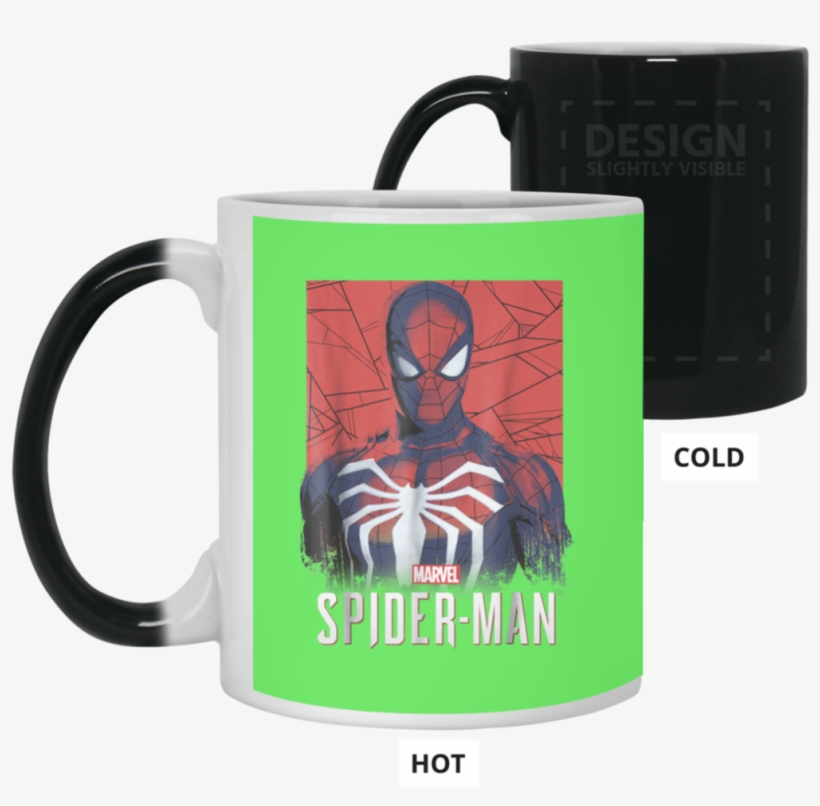 Marvel's Spider-man Game Logo Portrait Graphic Color - World's Best Colleague Mug, transparent png download