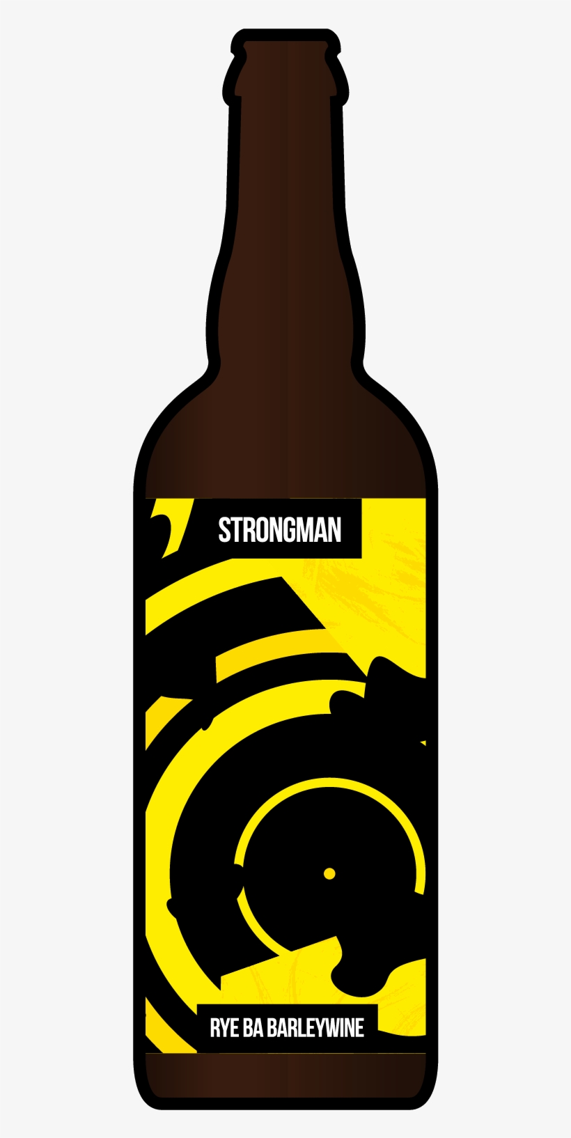 Magic Rock Strongman - Magic Rock Bourbon Barrel Aged Strong Man, transparent png download