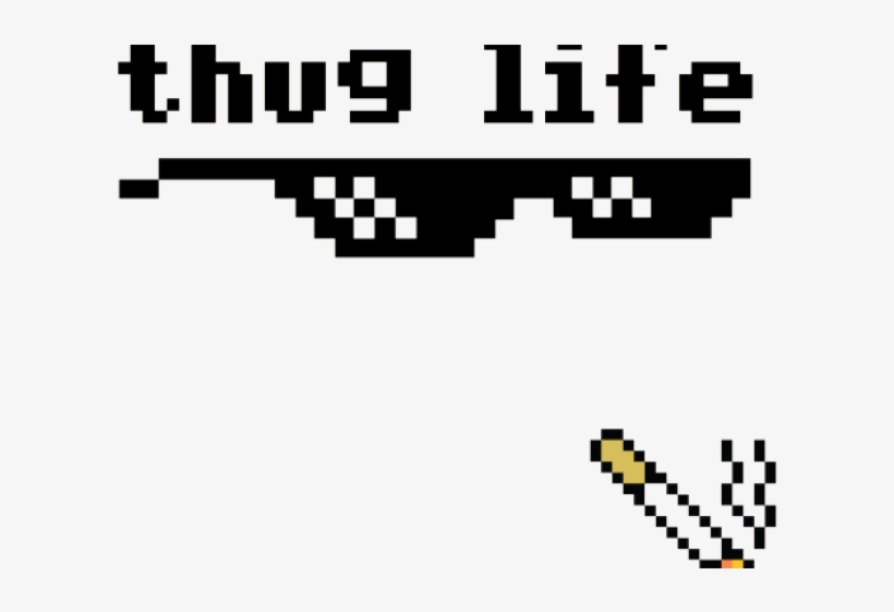 Thug Life Clipart Transparent - Thug Life Png, transparent png download