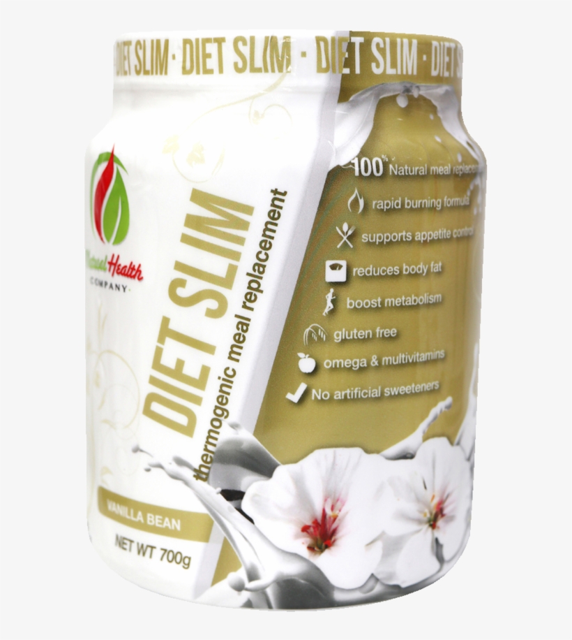 Diet Slim Vanilla Bean Meal Replacement Protein, transparent png download