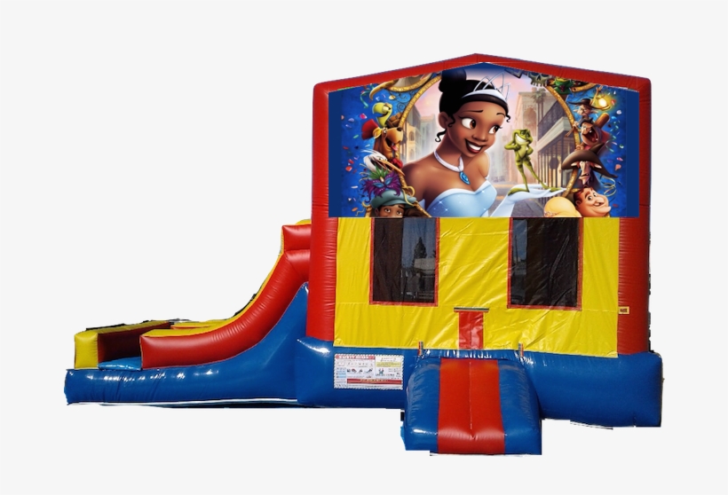 2 Lanes Side Slide Jumper Princess And The Frog $180/day - Princess And The Frog, transparent png download