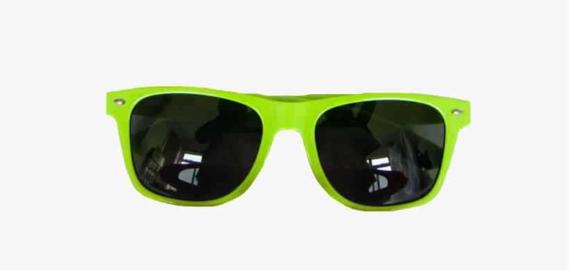 Óculos Básico - Verde Flúor - Png - Loading Zoom - Plastic, transparent png download
