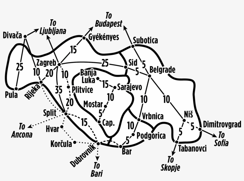 Croatia Rail Passes And Train Tips - Balkan Train Pass, transparent png download