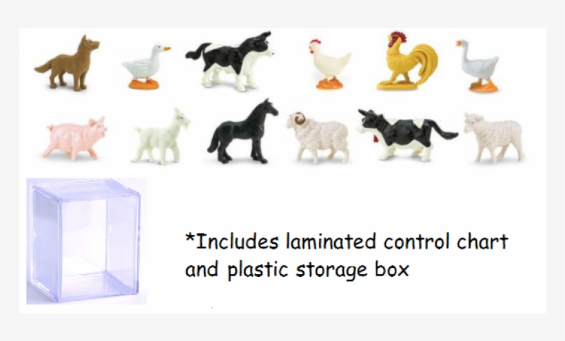 Farm Animals - 12 Animaux Montessori, transparent png download