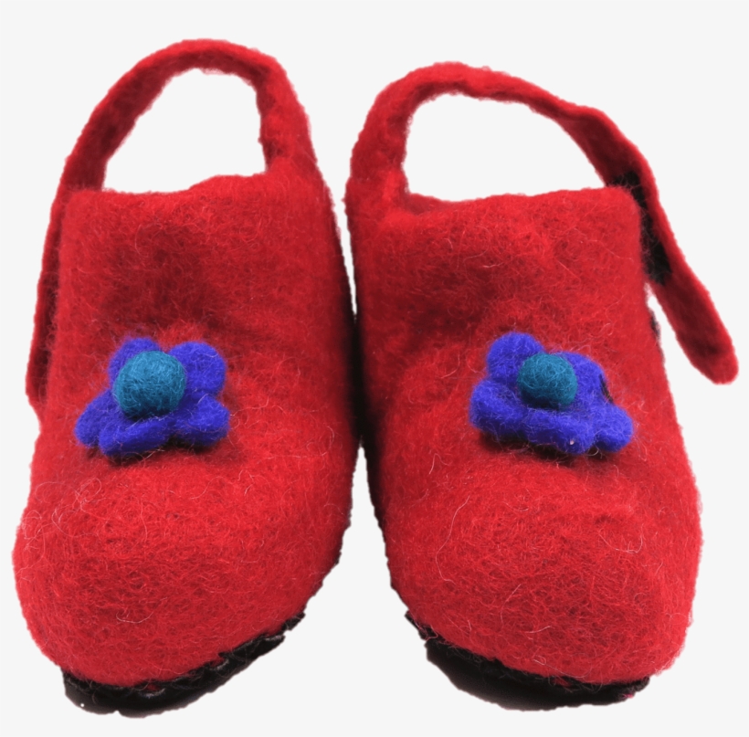 Felted Baby Shoes - Slipper, transparent png download