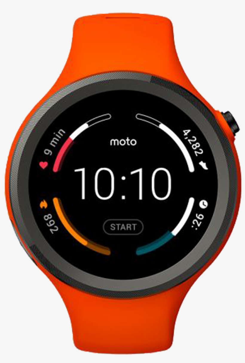 Moto 360 Sport - Motorola's Moto 360 Sport, transparent png download