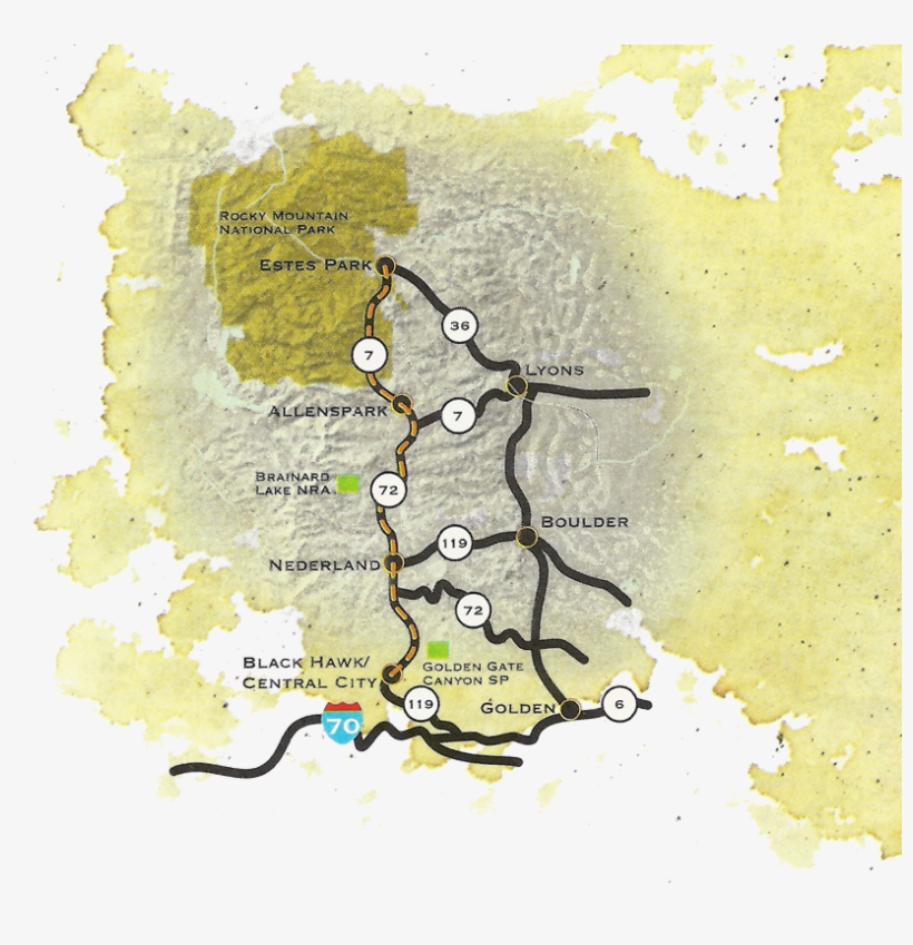 Peak To Peak Byway, transparent png download