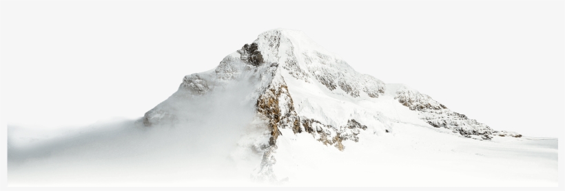 Elegant Mountain Peak - Snow, transparent png download