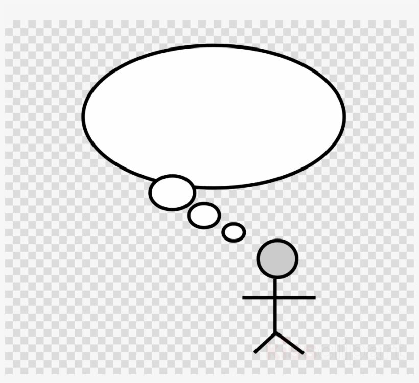 Transparent Thought Bubble - Pig Snout Drawing, transparent png download