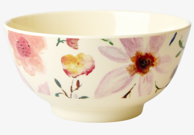 Selmas Flower Print Melamine Bowl By Rice Dk - Bowl, transparent png download