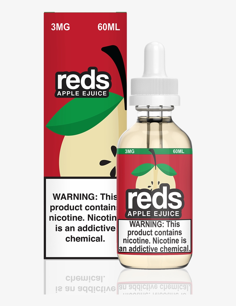 Reds E-juice - Apple - Strawberry, transparent png download