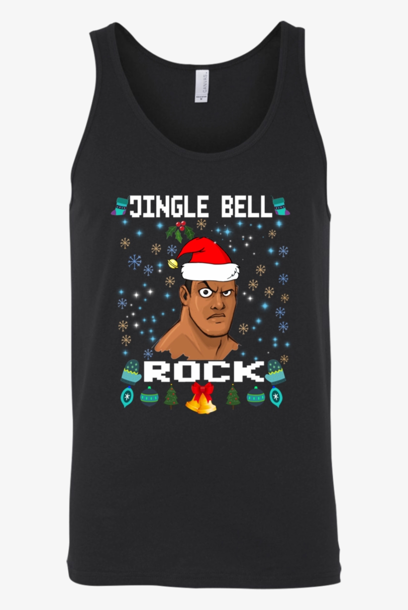 Jingle Bell Rock Christmas Unisex Tank - Shirt, transparent png download