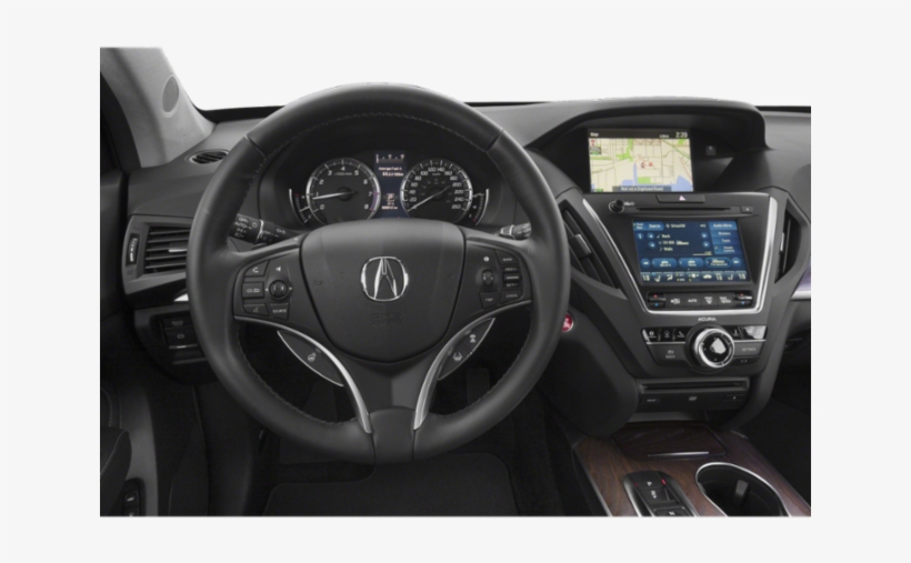 New 2019 Acura Mdx Elite - Steering Wheel, transparent png download