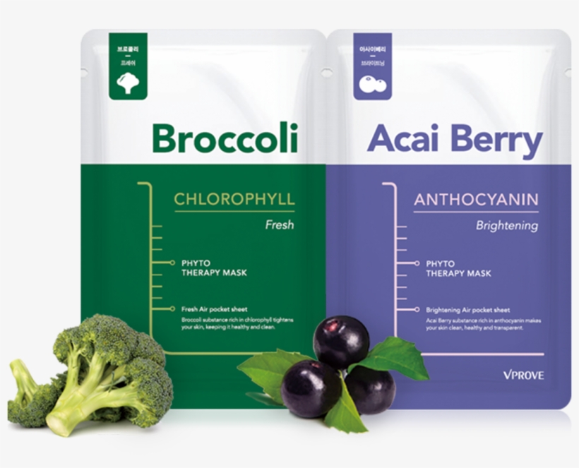 Phytotherapy Mask Sheet - Vprove Phytotherapy Mask Sheet Anthocyanin 5pcs, transparent png download