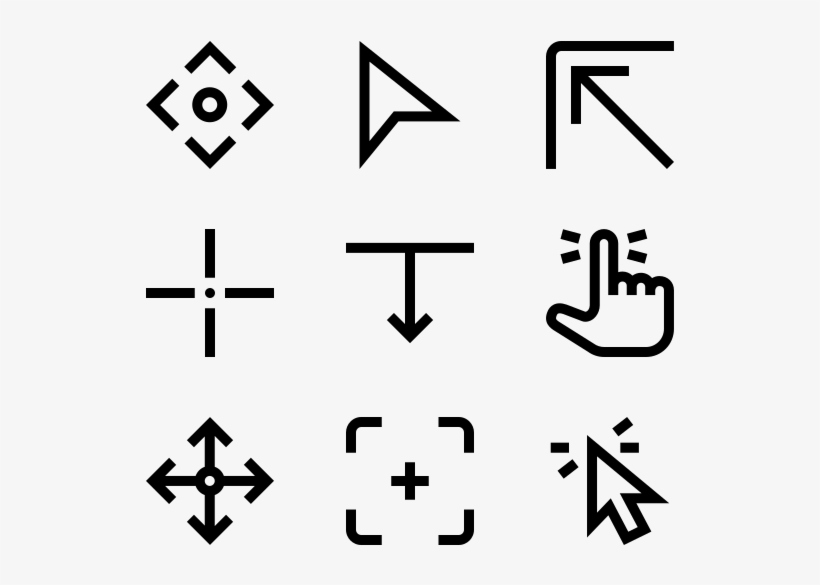 Selection And Cursors - Hinge And Latch Approach, transparent png download