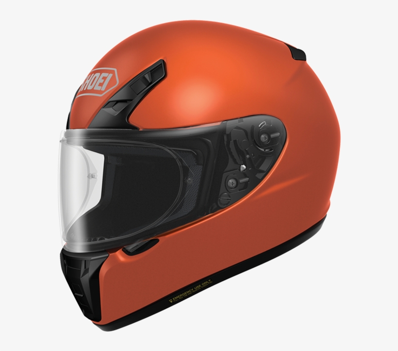 Shark Spartan Helmet Shoei Ryd Helmet - Shoei Orange Helmet, transparent png download