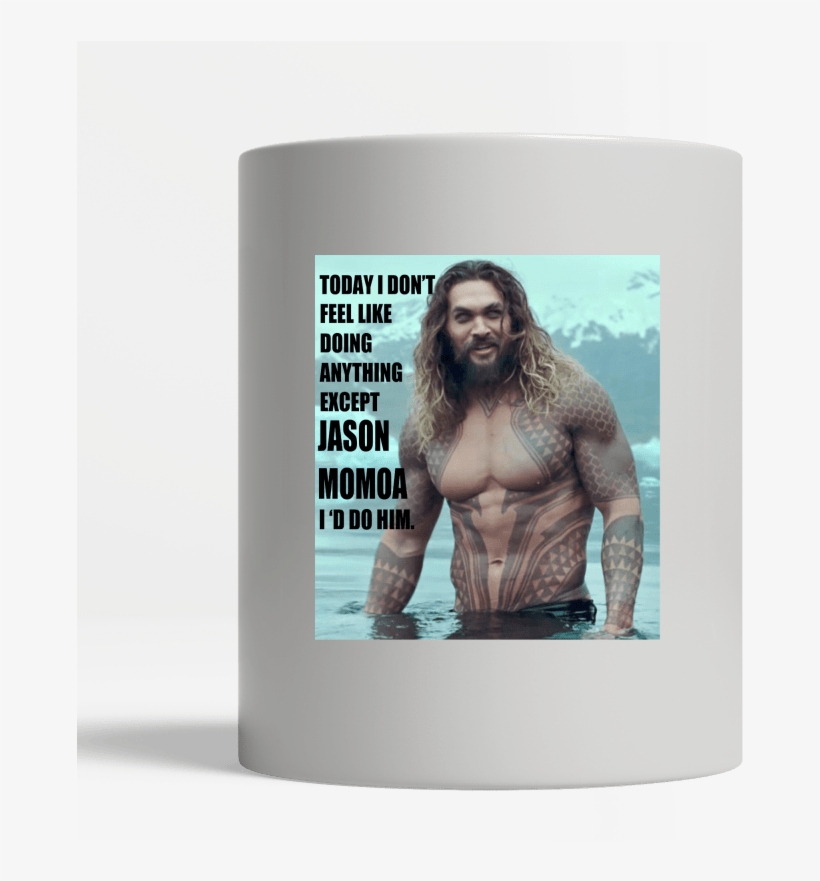 White Mug Center - Jason Momoa Aquaman, transparent png download