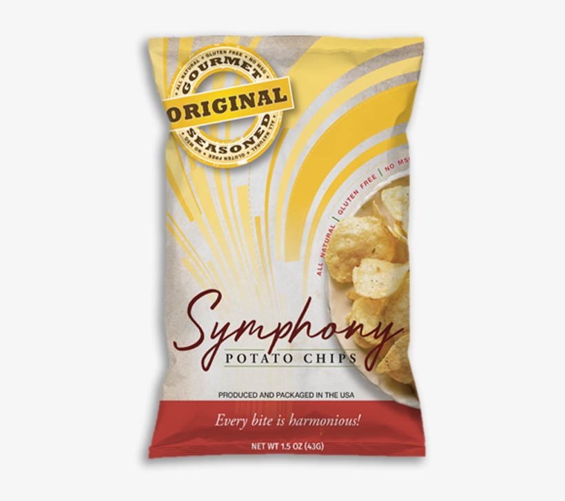 Original Flavor Symphony Potato Chips - Bucatini, transparent png download