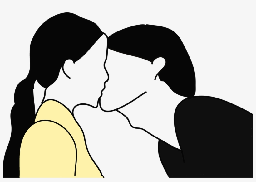 But Overall The Collection Is Emotionally Slight - Pareja Beso Png, transparent png download