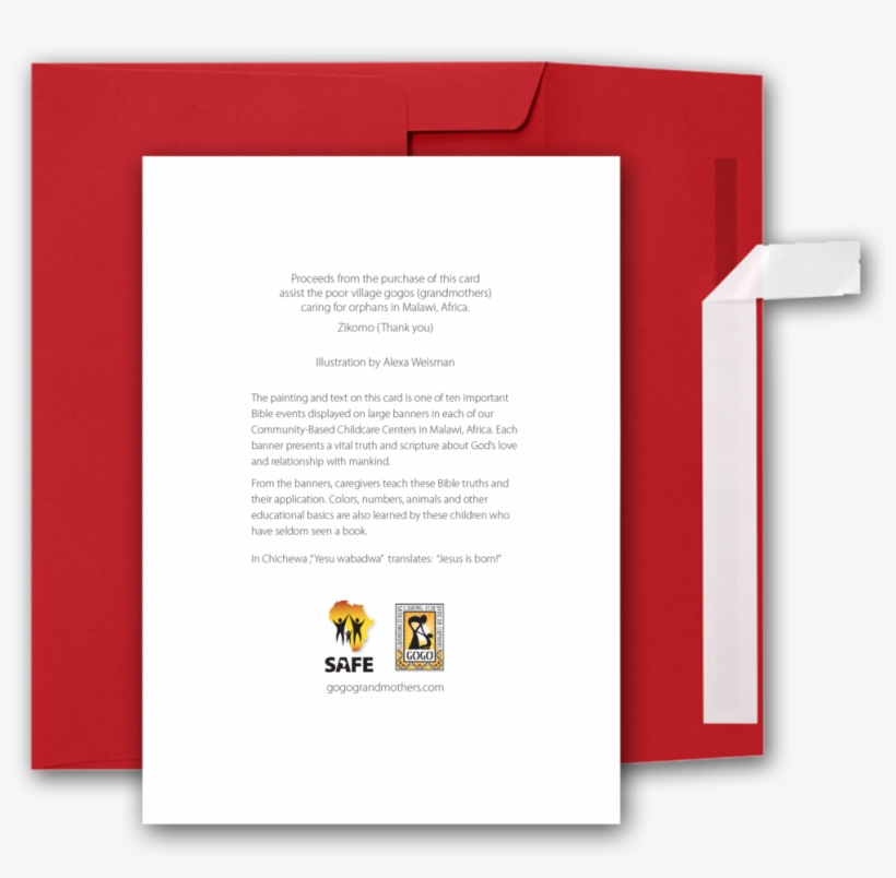 Gogo Christmas Card, transparent png download