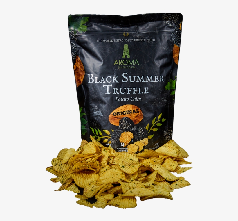 Black Summer Truffle Potato Chips - Bombay Mix, transparent png download